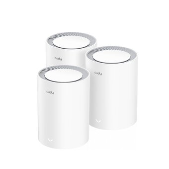  Бесшовный Mesh роутер Cudy M1800 (3-Pack) AX1800 10/100/1000BASE-TX белый 