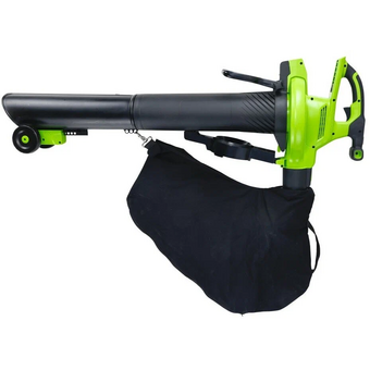  Воздуходув-пылесос аккумуляторный GreenWorks GD40BVIIk4 c АКБ и ЗУ (2406907UB) 