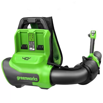  Воздуходув-пылесос аккумуляторный GreenWorks GD40BPG2 без АКБ и ЗУ (2408107) 