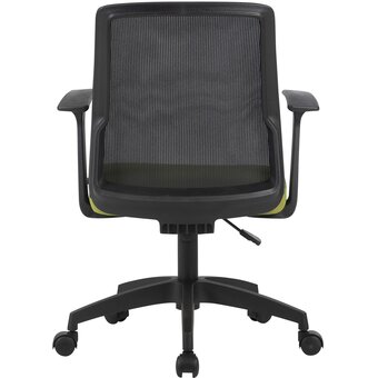  Кресло Cactus CS-MC222-BKGN черный сиденье салатовый 