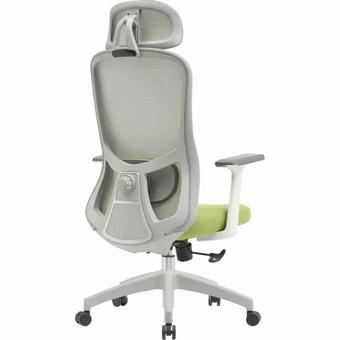  Кресло Cactus CS-GMC515-GYGN серый сиденье салатовый 
