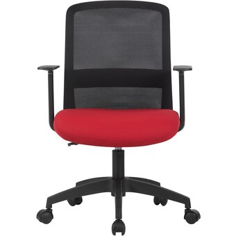  Кресло Cactus CS-MC333-BKRD черный сиденье темно-красный 