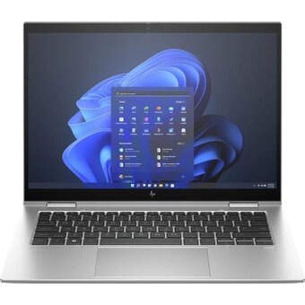  Ноутбук HP EliteBook x360 1040 G10 (9M491AT) i7 1355U/16Gb/SSD512Gb/14"/Touch/WUXGA/W11Pro64/silverel Iris Xe graphics, W11P, серебристый 