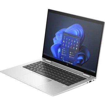  Ноутбук HP EliteBook x360 1040 G10 (9M491AT) i7 1355U/16Gb/SSD512Gb/14"/Touch/WUXGA/W11Pro64/silverel Iris Xe graphics, W11P, серебристый 