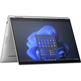  Ноутбук HP EliteBook x360 1040 G10 (9M491AT) i7 1355U/16Gb/SSD512Gb/14"/Touch/WUXGA/W11Pro64/silverel Iris Xe graphics, W11P, серебристый 