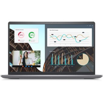  Ноутбук Dell Vostro 3530-5850 15.6", WVA, Intel Core i5 1335U 1.3ГГц, 10 ядер, 8ГБ 512ГБ SSD, Intel Iris Xe graphics, Ubuntu, черный 