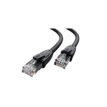  Патч-корд Greenconnect GCR-52535 прямой 7.5m UTP кат.6, черный 