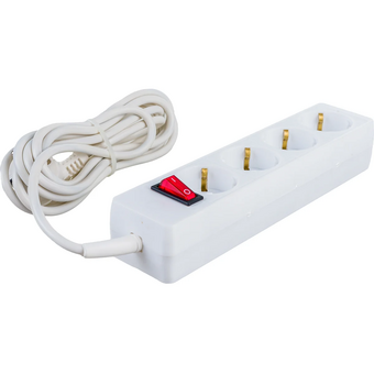 Сетевой фильтр PROCONNECT Standard 11-7229, 3м белый 