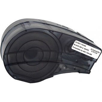 Картридж ленточный Cactus CS-M21-750499 черный на белом 19.1x4.9 черный для Brady BMP21-PLUS, BMP21-LAB 