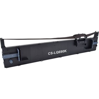  Картридж матричный Cactus CS-LQ690K S015610 12.7x32 черный для Epson LQ-690/690C/675KT/680K/690K/695C/LQ106KF/VP-F2000 