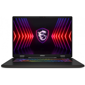 Ноутбук MSI Sword 17 HX B13VFKG-221XRU (9S7-17T214-221) 17", IPS, i7 13700HX 2.1ГГц, 16 ядер, 32ГБ DDR5, 1ТБ SSD, GeForce RTX 4060 Free DOS, серый 
