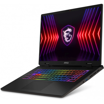  Ноутбук MSI Sword 17 HX B13VFKG-221XRU (9S7-17T214-221) 17", IPS, i7 13700HX 2.1ГГц, 16 ядер, 32ГБ DDR5, 1ТБ SSD, GeForce RTX 4060 Free DOS, серый 