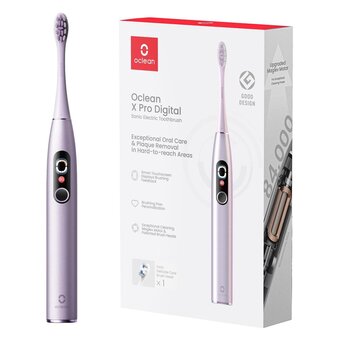  Электрическая зубная щетка Oclean X Pro Digital Фиолетовый 