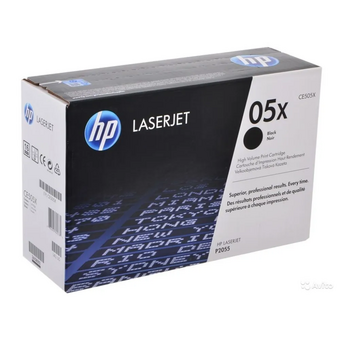  Оригинальный картридж HP CE505XC №05XC чёрный, повышенной ёмкости 