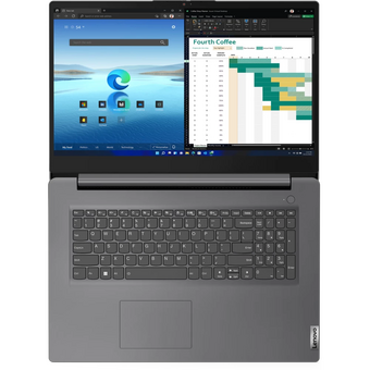  Ноутбук Lenovo V17 G4 Iru (83A2000URU) Core i3-1315U/8Gb/SSD512Gb/17.3"/IPS/FHD/NoOS/grey 