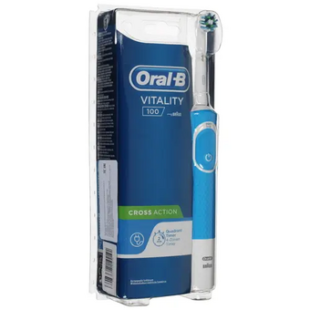  Электрическая зубная щетка BRAUN Oral-B Vitality CrossAction D100.413.1 Blue 