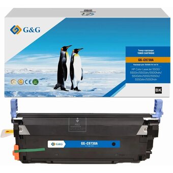  Картридж лазерный G&G GG-C9730A C9730A черный (13000стр) для HP CLJ 5500/5500n/5500dn/5500hdn/5500dtn/5550/5550n/5550dtn/5550hdn 