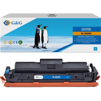  Картридж лазерный G&G GG-C069HC 069H Cyan голубой (5500стр) для Canon I_sensys LBP673CDW/MF754CDW/MF752CDW(EUR)/imageCLASS MF756Cx(AP)/LBP674CDW 