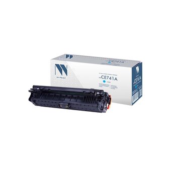  Картридж лазерный NV Print NV-CE741AC голубой, 7300 страниц, совместимый для CP5225n/Color LaserJet CP5225/CP5225dn (307A/CE741A) 