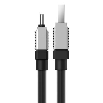  Дата-кабель Baseus CoolPlay (CAKW000601) Fast Charging USB to Type-C 100W 1m Black 