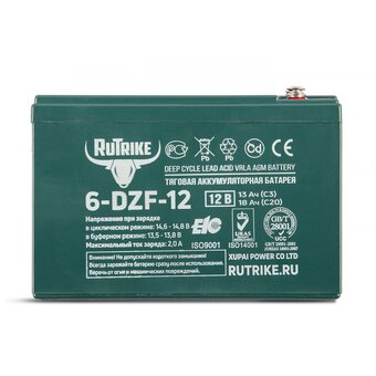  Батарея для ИБП Rutrike 6-DZF-12 12В 13Ач 