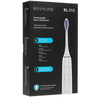  Электрическая зубная щетка REVYLINE RL 015 белый 
