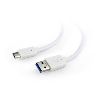  Кабель USB Cablexpert CCP-USB3-AMCM-1M-W USB3.0 AM/USB Type-C 1м белый 
