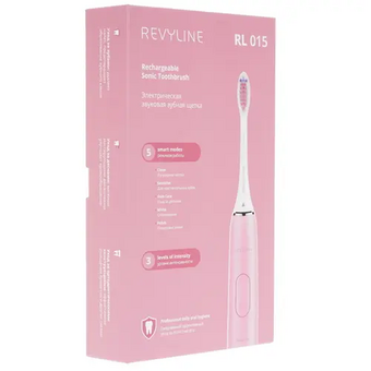  Электрическая зубная щетка REVYLINE RL 015 розовый 