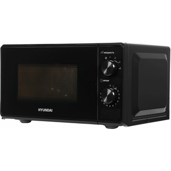  Микроволновая печь Hyundai HYM-M2054 черный/серебристый 