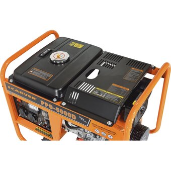  Генератор Carver PPG-5000D (01.020.00050) 3.6кВт 
