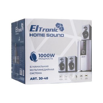  Акустическая система ELTRONIC (30-48) Home sound серебро 