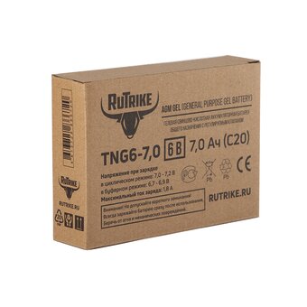  Батарея для ИБП Rutrike TNG6-7,0 6В 7Ач 