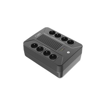  ИБП CBR UPS-OFB-101E-850 850VA/510W, Schuko CEE 7 Outlets (x4 Battery Surge Protected, x4 Surge Protected), LED, AVR, SEC, 12V/8Ah 
