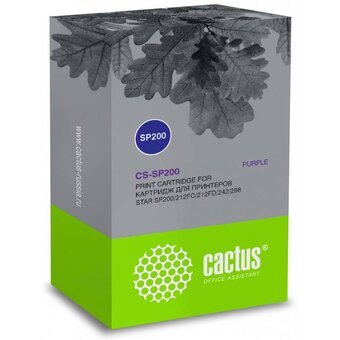  Картридж матричный Cactus CS-SP200 фиолетовый для Star SP200/212FC/212FD/242/298 