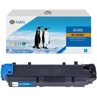  Картридж лазерный G&G GG-TK5405C TK-5405 C голубой (10000стр) для Kyocera TASKalfa MA3500ci 