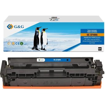  Картридж лазерный G&G GG-CF400A CF400A черный (1500стр) для HP CLJ M252/252N/252DN/252DW/M277n/M277DW 