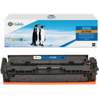  Картридж лазерный G&G GG-CF530A CF530A черный (1100стр) для HP CLJ M154A/M154NW M180/180N/M181/M181FW 