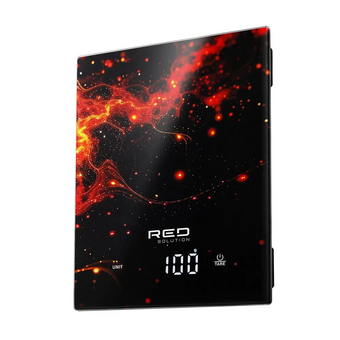  Весы кухонные Red Solution S729 черный/нейростихия 