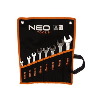  Набор ключей комбинированных NEO Tools 09-751 6-19 мм, 8 шт. 