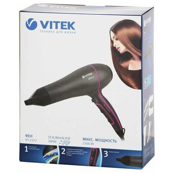  Фен Vitek VT-2377 разноцветный 