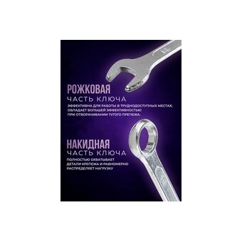  Набор ключей комбинированных POMAGIER POM-5123(57387) 12пр. 