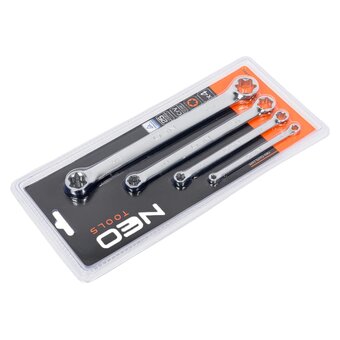  Набор ключей накидных Torx NEO Tools 09-980 4 ключа 