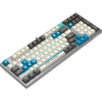  Клавиатура A4Tech Bloody S98 Pixels Blue темно-серый/бежевый USB for gamer LED 