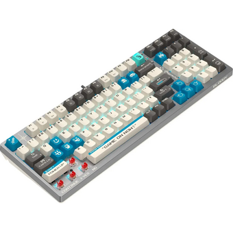  Клавиатура A4Tech Bloody S98 Pixels Blue темно-серый/бежевый USB for gamer LED 