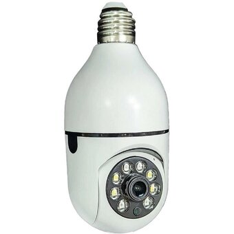  Камера видеонаблюдения IP Tantos iЛампа Wi-Fi 3.6-3.6мм корп. белый (00-00305937) 