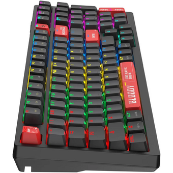  Клавиатура A4Tech Bloody WS98 черный/красный USB for gamer LED 