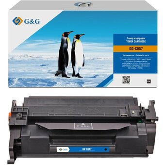  Картридж лазерный G&G GG-C057 черный (3100стр) для Canon LBP228x/LBP226dw/LBP223dw/MF449x/MF446x/MF445dw 
