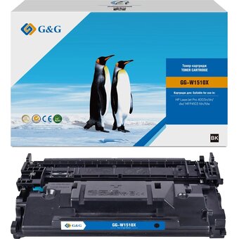  Картридж лазерный G&G GG-W1510X W1510X черный (9500стр) для HP LJ Pro 4003n/dn/dw/MFP4103 fdn/fdw 