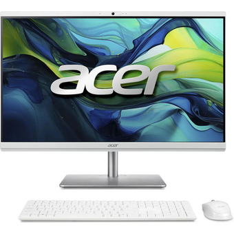  Моноблок Acer Aspire C27-195ES (DQ.BMFCD.001) 27" Full HD Core Ultra 5 125U (3.6) 8Gb SSD512Gb Graphics CR Eshell GbitEth 65W клавиатура мышь silver 