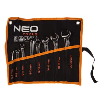  Набор ключей рожковых NEO Tools 09-851 8 шт. 